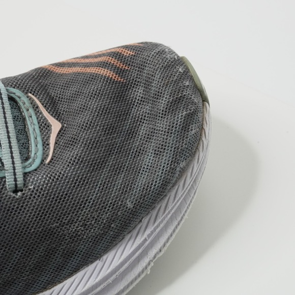 Hoka Womens 7.5 Gray Pink Shoes Sneakers Rincon Chunky Comfort Casual Streetwear - Picture 6 of 10